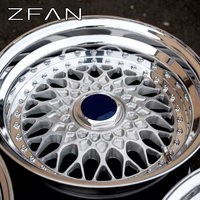 Nouvelles jantes forgées en fibre de carbone chromées haute brillance 3 pièces 20-22 pouces 5x114.3/5x112/5x130 25mm ET Mercedes RR