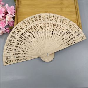 Unique New Style Fragrant 20cm Folding <b>Hand</b> <b>Fan</b> Gramineae Wooden Wedding Custom Logo <b>Hand</b> <b>Fan</b> Gift Sandalwood <b>Fan</b> - Product Image 2