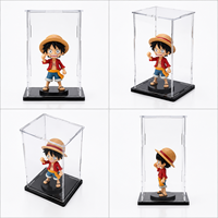 Vitrine en acrylique pour objets de collection, boîte de présentation en acrylique transparente à assembler pour figurines Lego, jouets, boîte de rangement pour la maison