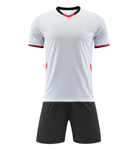 Maglia da Calcio da Uomo a Maniche Corte Traspirante ad Asciugatura Rapida con Logo Personalizzato, Maglietta da Calcio Estiva per Allenamento, Uniforme di Squadra, <span class=keywords><strong>Top</strong></span> OEM - Product Image 1