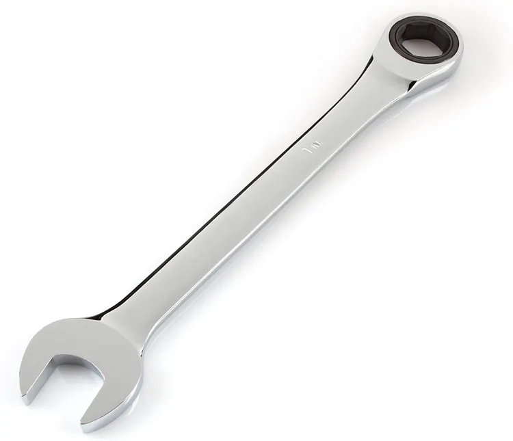 YHRCW001 6 point /12 point 1 Inch 72-tooth Chrome Vanadium Steel Ratcheting Combination Wrench