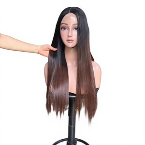 Extensiones de Cabello Humano Virgen Liso para Trenzar, 100% Cabello Vietnamita Crudo Sin Procesar, Transparente, 180% de Densidad, Largo - Product Image 1