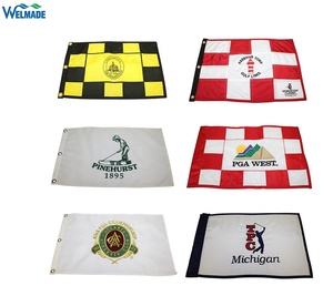Banderas <span class=keywords><strong>de</strong></span> golf a cuadros hechas a medida Banderas <span class=keywords><strong>de</strong></span> PIN a cuadros <span class=keywords><strong>de</strong></span> golf bordadas - Product Image 3