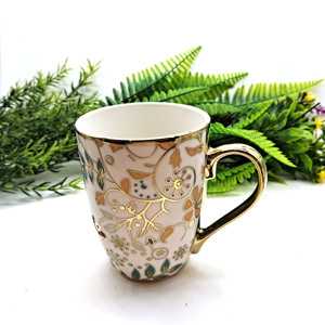 <span class=keywords><strong>Tazas</strong></span> de Café Personalizadas <span class=keywords><strong>con</strong></span> Impresión Completa a <span class=keywords><strong>Precio</strong></span> de Fábrica, Taza de Té de Cerámica Dorada <span class=keywords><strong>con</strong></span> Borde y Asa Dorados, Taza de Café de Porcelana - Product Image 5