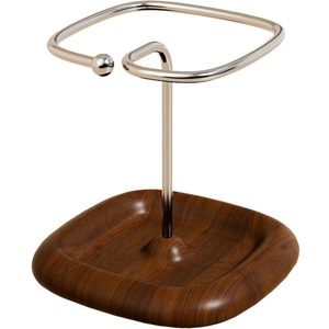 Half Island Good Remote <b>Control</b> <b>Holder</b> Walnut Wood Color Desktop Organizer For Tv And Air Conditioner Storage Rack - Product Image 5