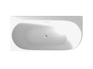 Fabiao Free Standing Oval Shape Bath Tubs Acrylic Freestanding Bathtub Without Faucet Tinas