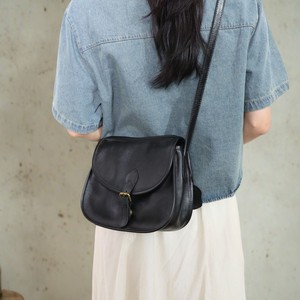 Sac bandoulière rétro britannique pour femme, marron, en forme de coquille, vintage, pour tenues quotidiennes, toutes saisons, printemps 2025 - Product Image 2