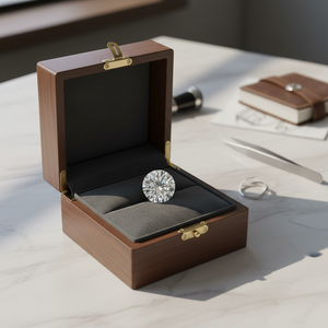 Solitaire 1.50Ct จริงธรรมชาติรอบตัดชิ้นเพชรหลวม @ ราคาต่ำสุด - Product Image 3