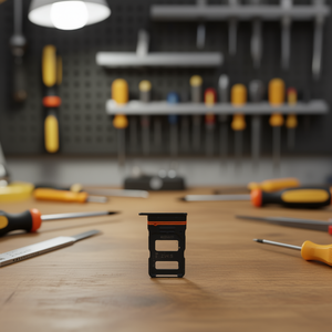 Vassoio SIM nero di ricambio per Xiaomi Mi 12 per la riparazione di telefoni cellulari - Product Image 3