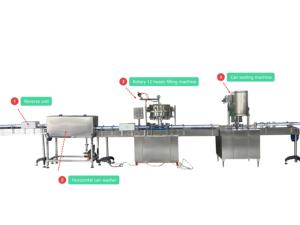 Línea de Llenado de Latas de Aluminio Pequeña y Económica de 1200 CPH, Máquina Isóbara para Enlatado de <span class=keywords><strong>Cerveza</strong></span> Artesanal de 500 ml - Product Image 2