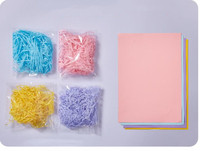 VOSAN Kit d'activités créatives pour enfants : Bouquet de fleurs en papier DIY, thème science-fiction, cadeau Fête des Enseignants, découpes en papier, nœuds