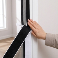 Sangle de fixation robuste auto-agrippante pour moustiquaire de porte et fenêtre