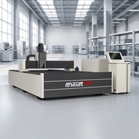 Machine de découpe laser à fibre Razortek de haute précision, 3 axes CNC, refroidie par eau, facile à utiliser, rails de guidage HIWIN, fabriquée par Fuji, Shandong