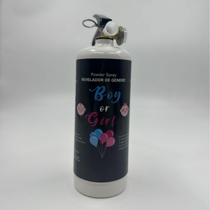 250g Lanceur de confettis révélateur de sexe en amidon de maïs, direct usine, design <span class=keywords><strong>extincteur</strong></span>, non toxique, pour fêtes - Product Image 3