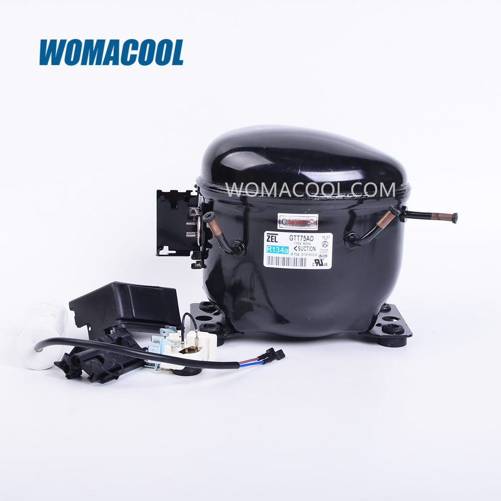 Zanussi ZEL GTT75AD 1/4hp R134A Refrigerator Compressor for