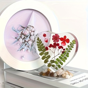 Fai da te due dimensioni di love Photo Frame stampi in Silicone stile moderno e semplice decorazione per la casa in resina epossidica artigianato - Product Image 2