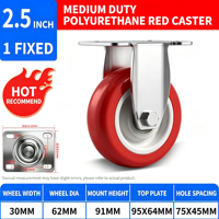 Roue pivotante 500 en polyuréthane, nylon et caoutchouc 1500 1000, robuste, qualité industrielle supérieure, nouvelle arrivée, offre spéciale