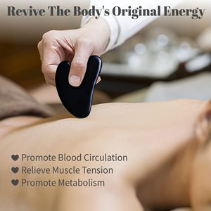 Outil de Massage Gua Sha en pierre de cristal naturel Outil facial Guasha Board pour SPA <span class=keywords><strong>Acupuncture</strong></span> Point de déclenchement Traitement Gua Sha - Product Image 6