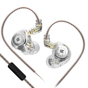 Auriculares intrauditivos KZ <span class=keywords><strong>EDX</strong></span> <span class=keywords><strong>PRO</strong></span> originales al por mayor, auriculares HiFi con monitores, auriculares con cancelación de ruido, auriculares con sonido estéreo y micrófono - Product Image 3
