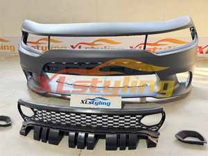 XLstyling haute qualité voiture mise à niveau lifting Bodypart 2019 HCT pare-chocs avant sans trou de phare antibrouillard pour chargeur 15 + - Product Image 6