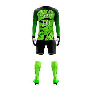 Maßgeschneiderte Sublimations-Designs Langarm-Torwart-Fußballtrikots Fußballtrikot Online Kaufen - Product Image 3