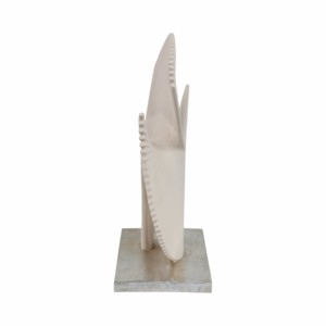 Scultura Astratta in Resina Oggetto Decorativo Moderno per Soggiorno Ufficio Esposizione su Scaffale Pezzo d'Arte Contemporanea - Product Image 3