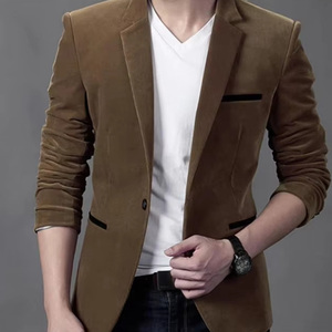 Chaqueta <span class=keywords><strong>de</strong></span> Traje <span class=keywords><strong>de</strong></span> Moda al por Mayor <span class=keywords><strong>de</strong></span> Fábrica, <span class=keywords><strong>de</strong></span> Buena Calidad, con Solapa, Botón Único, Estilo Casual Único - Product Image 3