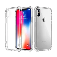 Corner Four Bumpers Clear TPU Phone Case For iPhone 11 Case SE 2020 S10 S20 Transparent Soft Mobile Phone Back Cover