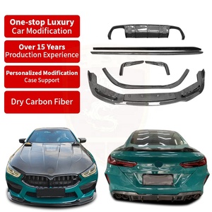 Kit de Carrocería de Fibra de Carbono Estilo Vors de Calidad Superior para BMW M8 F91 F92, Alerón Delantero y Trasero, Faldones Laterales - Product Image 1