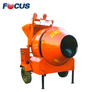 JZC350 climb bucket mobile concrete mixer with 500L volume