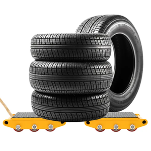 परिवहन रोलर्स 15 टन भारी भार स्केट्स 180 डिग्री स्टीटयोग्य टैंक स्केट परिवहन कार्गो लोड ट्रॉली - Product Image 5