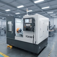 Torno y Fresadora CNC Multifuncional de Alta Resistencia TCK46Y-500 TCK46M-500 con Sistema de Control GSK