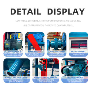 3トンパテ粉末セメント接着剤セラミックタイル接着剤ミキサー石膏壁コーティングミキサー機自動ドライモルタルミキサー - Product Image 4