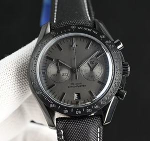 นาฬิกาข้อมือผู้ชายอัตโนมัติ Oujia Haima รุ่นมัลติฟังก์ชั่นโครโนกราฟ หน้าปัดขนาดใหญ่ 46 มม. กันน้ำ ขายส่ง - Product Image 3