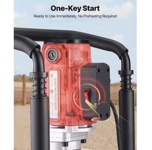 <span class=keywords><strong>Pile</strong></span> driver électrique 2200W à couple élevé pour la construction, le contrôle des inondations, les pieux en fer et en bois, et le clôturing de pâturages - Product Image 6