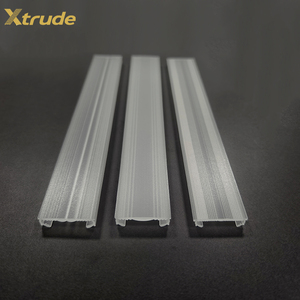 40mm Width Extruded Linear <strong>Lens</strong> with Aluminum Profile in Set Pmma Material Length Cuttable for Smd 2835 3030 3535 Led Lamp - Product Image 6