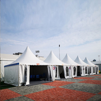 Tentes de fête mixtes, pagode, tentes air-conditionné, structure alu, auvents, offre spéciale