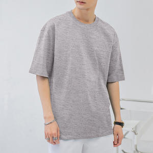 Ropa de hombre de precio bajo, camiseta de marca personalizada MOQ baja de Venta caliente disponible OEM y ODM liso a la venta - Product Image 2