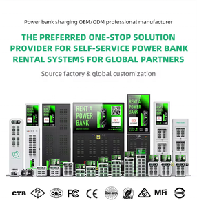 Floor Standing PowerBank Sharing Rental System Sharing Power Bank Station 2K LCD Digital Signage With 43Inch Big Screen - Product Image 6