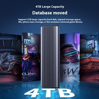 Caja USB3.1 tipo C a M.2 M Key NVMe SSD Caja de carcasa de unidad de estado sólido Caja de disco duro de protocolo dual SSD M.2 Sata