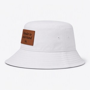 Chapeau Bob en Similicuir Personnalisé avec Logo, Imperméable, Haute Performance, Protection Solaire Extérieure, Casquette de Pêche – Fabricant - Product Image 4