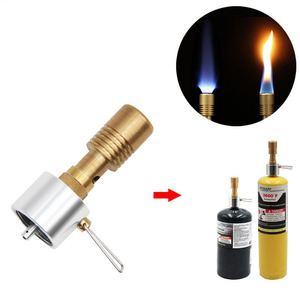 Chalumeau Bunsen en laiton au propane, outil de chauffage de laboratoire, réglage de la flamme portable pour usage en laboratoire dentaire - Product Image 1