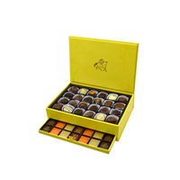 Barre de chocolat personnalisée truffes boîte d'emballage de luxe bonbons bonbons boîte cadeau boîte de chocolat