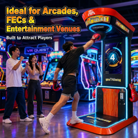 Machine d'arcade de boxe à monnayeur Neofuns Ultimate Big Punch avec écran LED de 32 pouces pour FEC