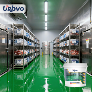 Résine époxy liquide autolissante 100 % solide sans solvant pour revêtement de sol, protection environnementale pour usage industriel URBVO - Product Image 1