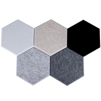 Panneau mural acoustique moderne et écologique en feutre polyester avec absorption acoustique hautement efficace pour usage professionnel