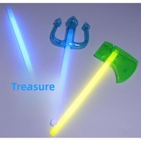 Bâton lumineux en forme d'épée, baguette magique, jouet en plastique pour enfants, emballage de luxe, longue durée, directement de l'usine