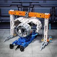 Ensemble de Blocs de Construction Expert Créatif MOC 85006, Modèle d'Atelier de Moteur d'Aviation, Jouet de Noël, Thanksgiving, Cadeau, 2000 Pièces