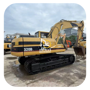 รถขุดตีนตะขาบมือสองราคาถูก CAT320BL พร้อมเครื่องยนต์มิตซูบิชิ รถขุดมือสอง CATERPILLAR รุ่น 320B 320C 320D 320GC ในเซี่ยงไฮ้ - Product Image 1