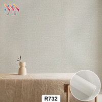 Papier peint texturé en tissu, autocollant et amovible, imitation lin, revêtement mural auto-adhésif pour la décoration intérieure